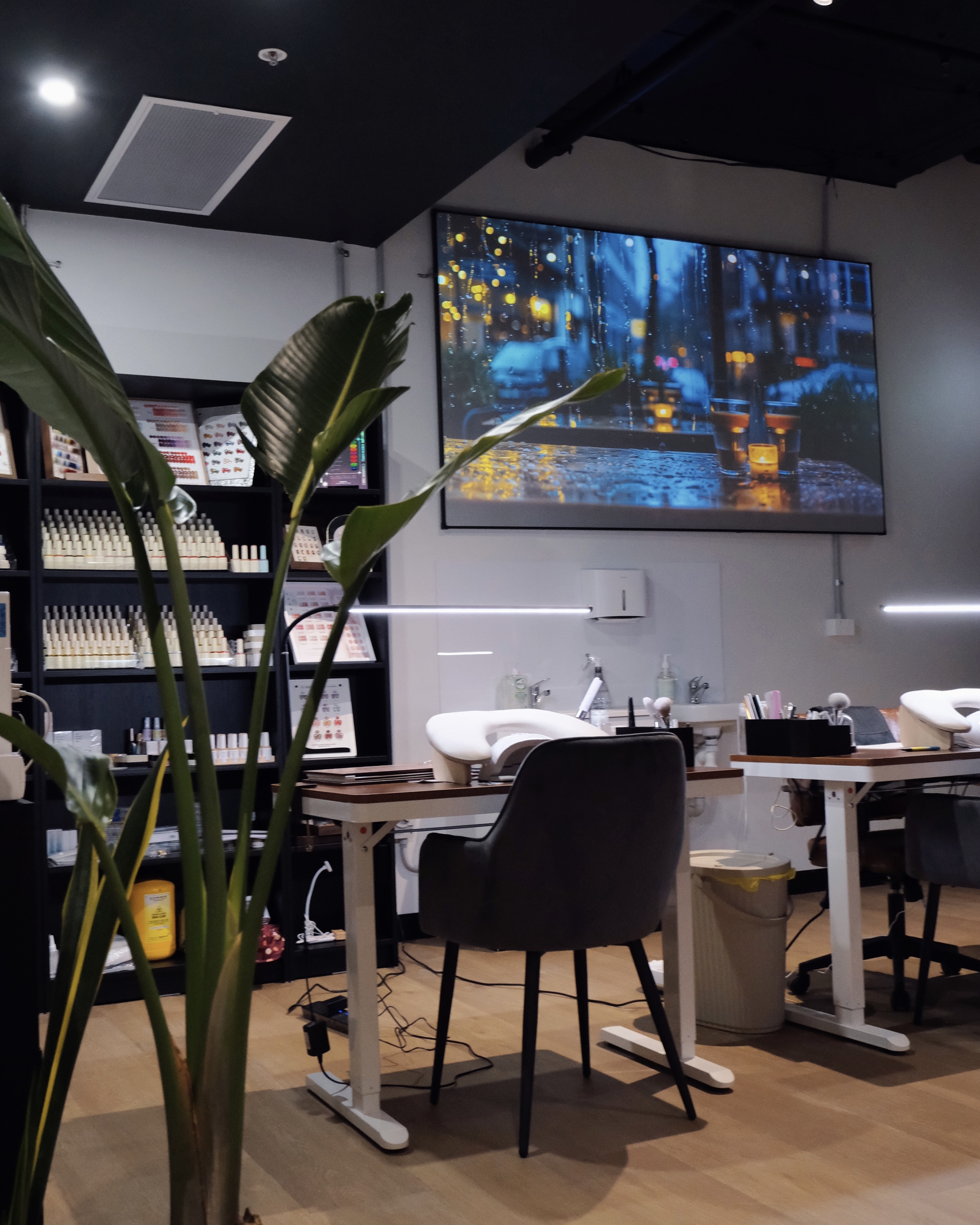 Hero background: recently uploaded image